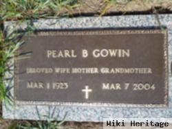 Pearl Bellamy Gowin