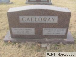 Henrietta Elizabeth "nettie" Geiger Calloway