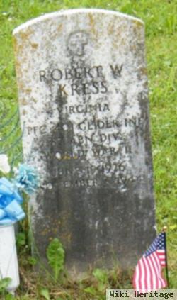 Pfc Robert William Kress