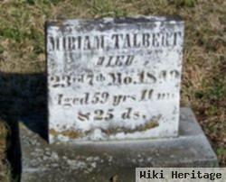 Miriam Gardner Talbert