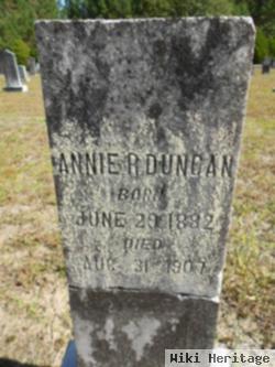 Annie R Duncan