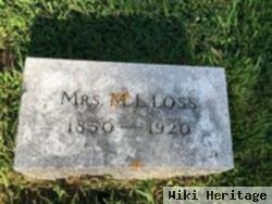 Mrs Maryetta L Loss