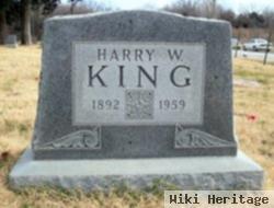 Harry W King