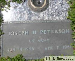 Joseph H Peterson