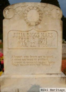 Julia Virginia Biggs Mars