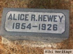 Alice R. Hewey