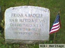 Frank A Badger