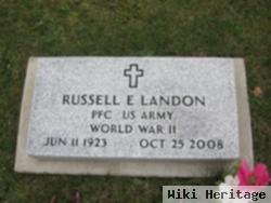 Russell E Landon