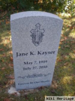 Jane Adrienne Kelly Kayser