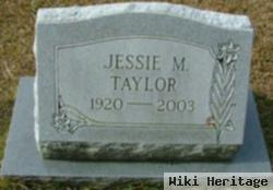 Jessie M Taylor