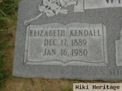 Elizabeth Kendall "bess" Wilkey