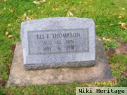 Eli F Thompson