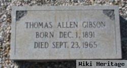 Thomas Allen Gibson, Sr