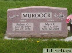 Myra Gertrude Robertson Murdock