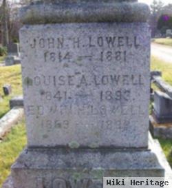 Edwin H Lowell