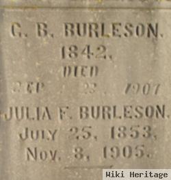 G B Burleson