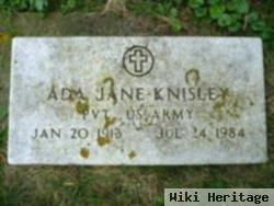 Pvt Ada Jane Knisley