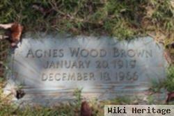 Agnes Wood Brown