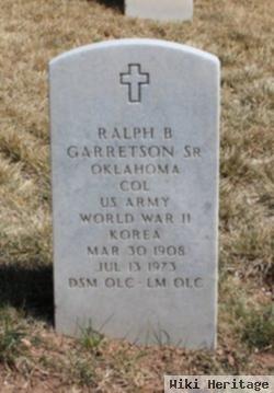 Ralph Bonner Garretson, Sr