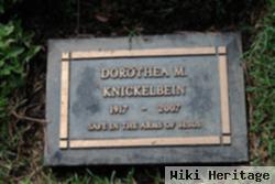 Dorothea M. Knickelbein