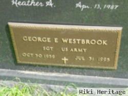 Sgt George E. Westbrook