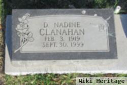 Delphia Nadine Nix Clanahan