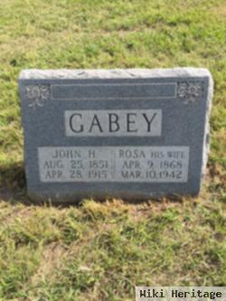 John Henry Gabey, Sr