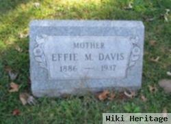 Effie M Davis