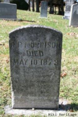 Robert P. Morrison