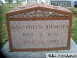 Mary Adelia Young Rhoades