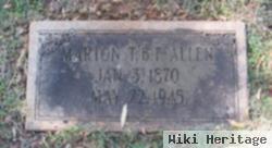 Marion T.b.f. Allen