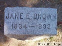 Jane Elizabeth Dutcher Brown