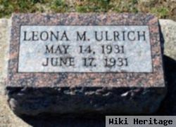 Leona M Ulrich