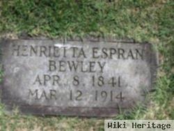 Henrietta Espran Proffitt Bewley