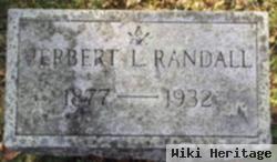 Herbert L Randall