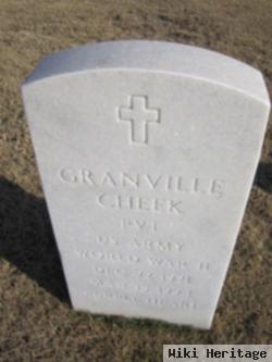 Granville Cheek