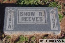 Snow R. Reeves