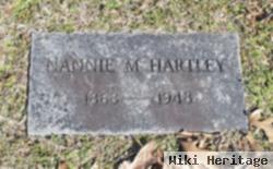 Nancy "nannie" Mccorkle Hartley