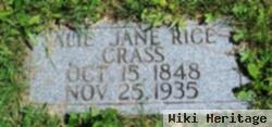 Alie Jane Rice Crass