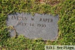 Evelyn Walker Raper