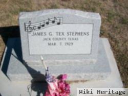 James G "tex" Stephens