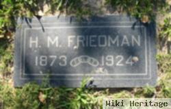 H. M. Friedman