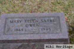 Mary Ellen Saxbe Owen