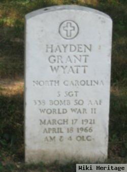 Hayden Grant Wyatt