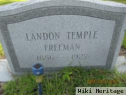 Landon Temple Freeman