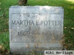 Martha E Potter