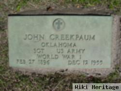 John Creekpaum