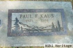 Paul Francis Kaus