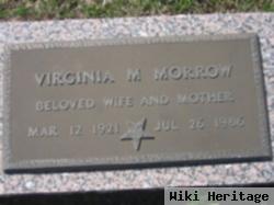 Virginia M Morrow