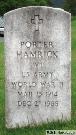 Pvt Porter Hamrick
